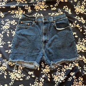 Vintage jean shorts